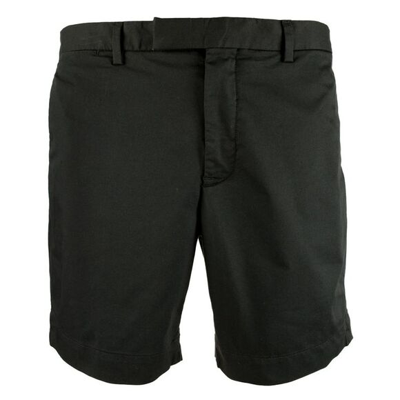 Men's Stretch Straight Fit Shorts Black 30 - Picture 5 of 6